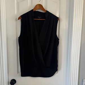 Rag & Bone Black Sleeveless Blouse